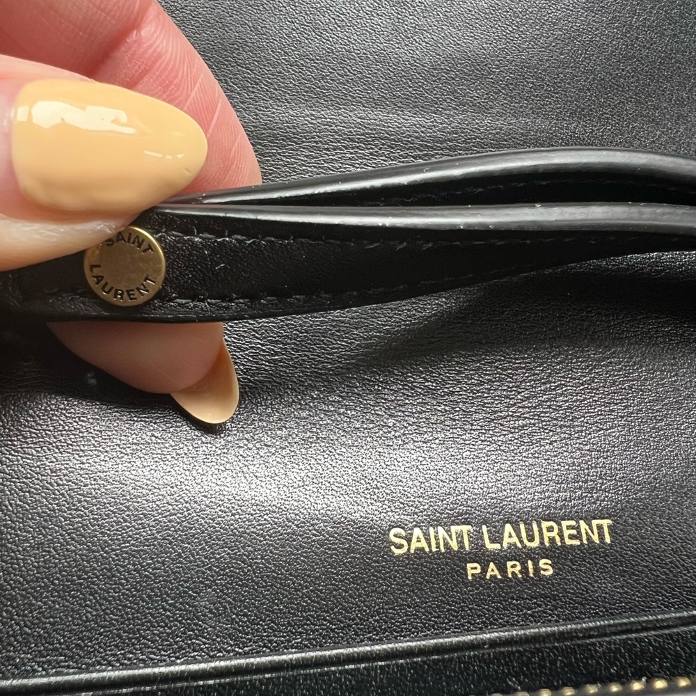 NWT YSL Lambskin Quilted Le Maillon Bag - Picture 9 of 15